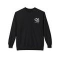 Seek First the Kingdom Sweatshirt — Christian Mountain Crewneck (Matthew 6:33)